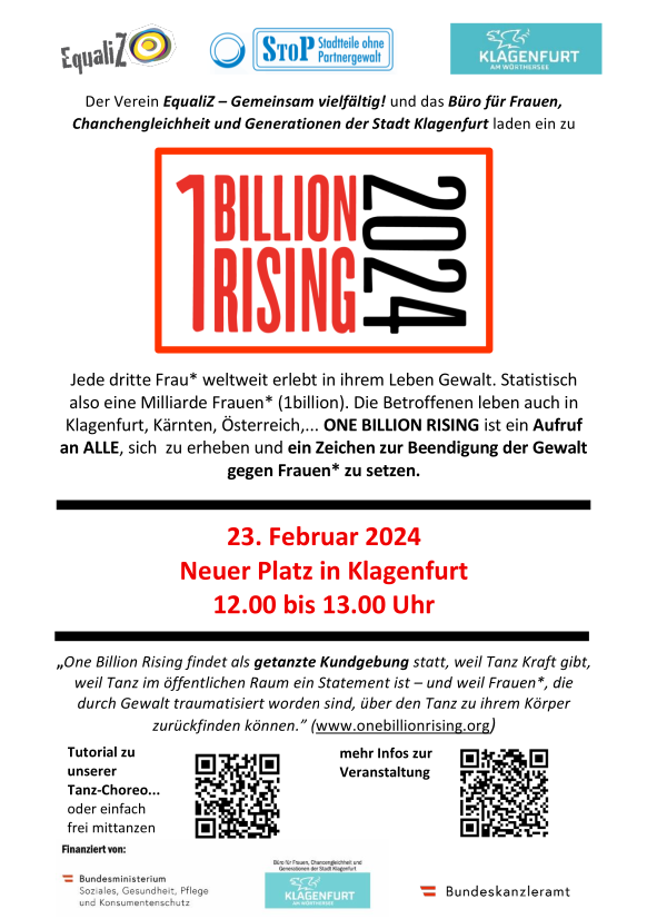 Bild: Flyer One Billion Rising 2024