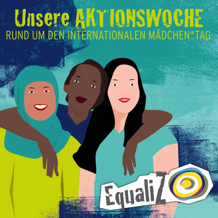 Bild: Unsere Aktionswoche rund um den Internationalen Mädchen*tag 2024